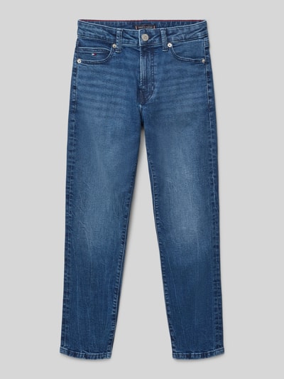 Tommy Hilfiger Teens Jeansy o kroju straight fit z mieszanki bawełny Niebieski 1