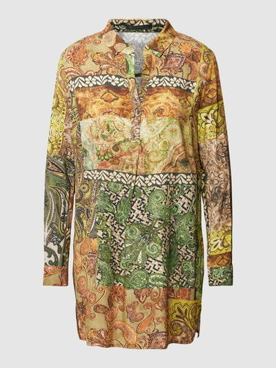 Betty Barclay Blouse met all-over print Mosterdgeel - 2