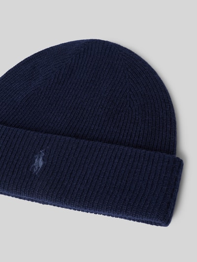 Polo Ralph Lauren Mütze aus Kaschmir mit Logo-Stitching Marine 2