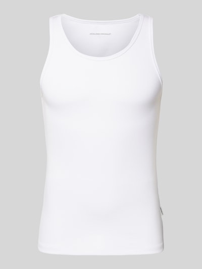 Jack & Jones Tanktop mit Label-Detail Modell 'JORIS' Weiss 2