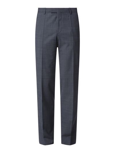 BOSS Regular Fit Anzughose mit Stretch-Anteil Modell 'Leon' Hellblau 1