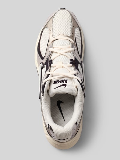 Produktfoto, Herren Sneaker mit Logo-Detail Modell 'INITIATOR' von Nike in Creme und Schwarz, Schnürverschluss, abgerundete Passform, Strukturmix, Absatzhöhe 6 cm, Schafthöhe 7 cm, Schaftweite 7 cm