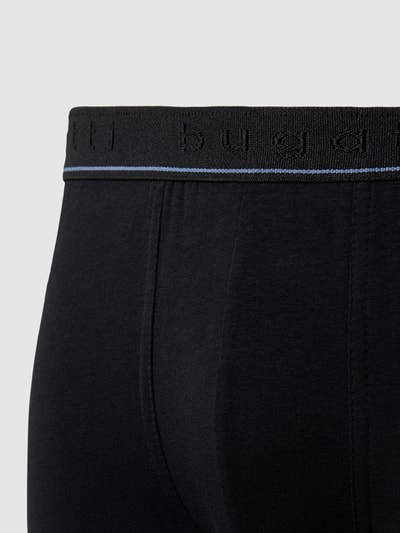 bugatti Trunks mit Kontraststreifen Modell 'PARIS' im 2er-Pack Black 2
