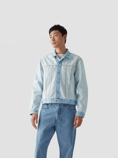 Helmut Lang Jeansjacke mit Umlegekragen Jeans 4
