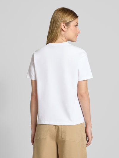 Vila T-shirt met motiefprint, model 'NORA' Offwhite - 5