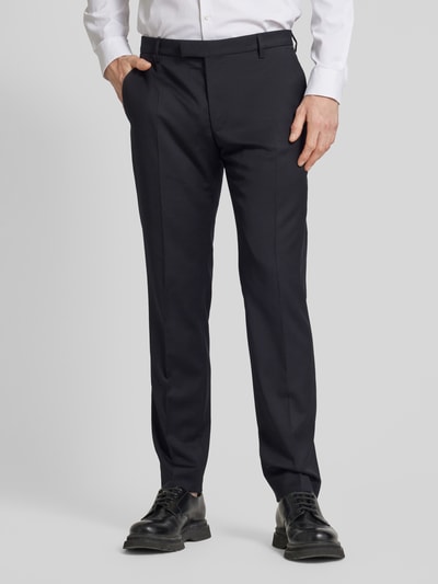 JOOP! Collection Spodnie do garnituru o kroju slim fit w kant model ‘Blayr’ Czarny 4