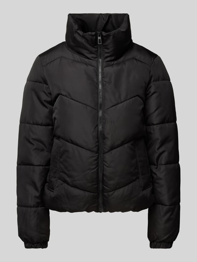 Vero Moda Boxy Fit Steppjacke mit Stehkragen Modell 'LIGARIO' Black 2