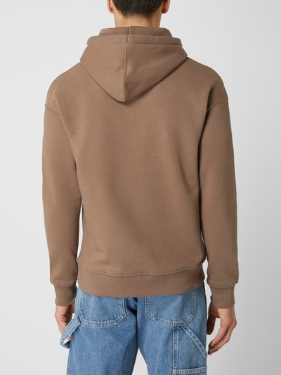 Jack & Jones Hoodie van katoenmix, model 'Star' Hazelnoot - 5