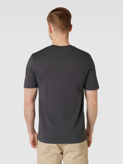 Lyle & Scott T-shirt met logopatch Antraciet - 5