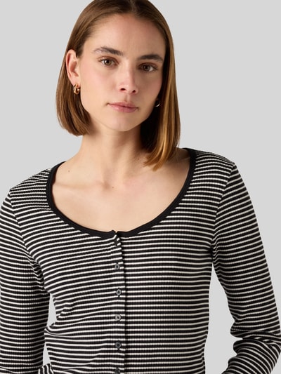 Levi's® Relaxed Fit Langarmshirt aus Baumwoll-Mix Mittelgrau 3
