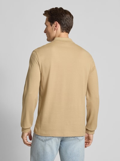 Lacoste Regular Fit Poloshirt aus reiner Baumwolle Beige 5