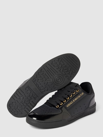 Versace Jeans Couture Sneaker mit Label-Print Modell 'FONDO' Black 4