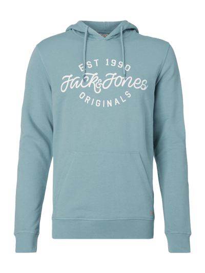 Jack & Jones Hoodie mit großem Logo-Print Blau 1