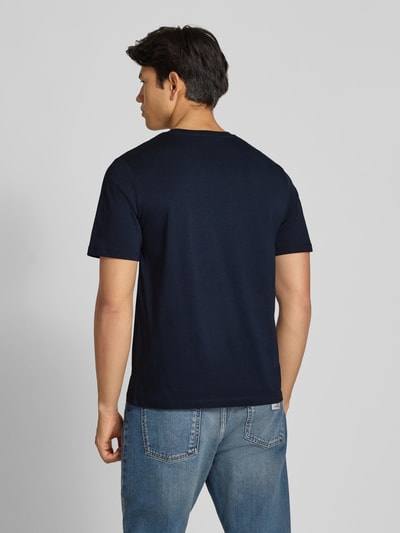 Jack & Jones T-shirt z nadrukiem z logo Granatowy 5