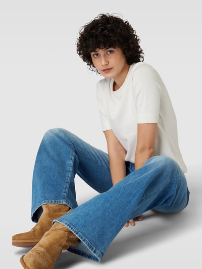 JOOP! Wide leg jeans met opgestikte steekzakken Jeansblauw - 3