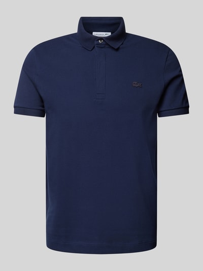 Lacoste Regular Fit Poloshirt mit Label-Badge Dunkelblau 2
