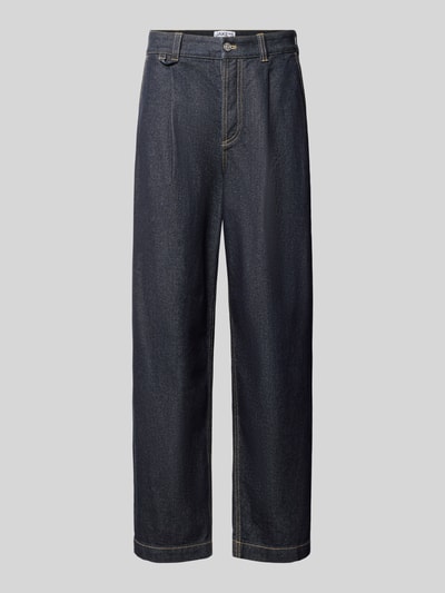 Jake*s Studio Men Loose Fit Jeans aus reiner Baumwolle Dunkelblau 2