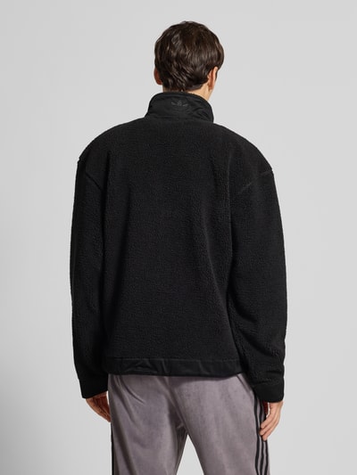 adidas Originals Fleecejacke mit Logo-Stitching Black 5