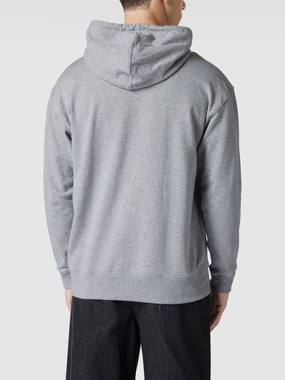 ADIDAS SPORTSWEAR Hoodie mit Label-Print Mittelgrau Melange 5