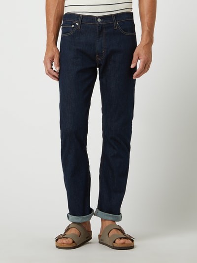 Levi's® Slim straight fit jeans met stretch, model '513' Jeansblauw - 4