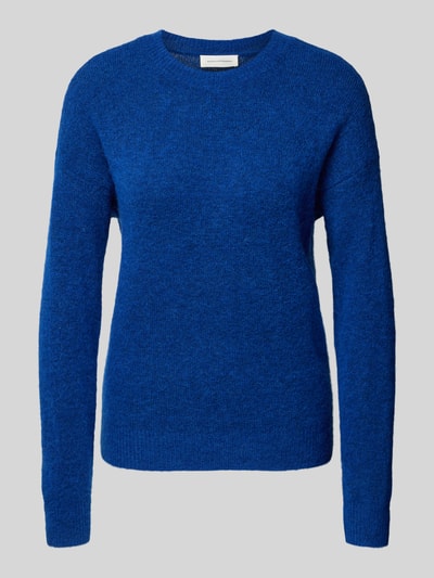 MSCH Copenhagen Gebreide pullover met ronde hals, model 'Festina Hope' Koningsblauw - 2