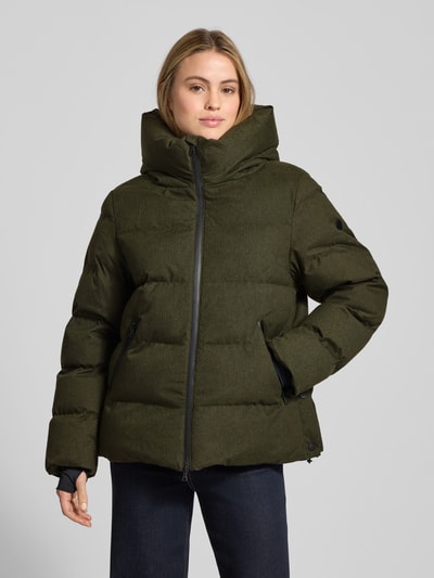 Blonde No. 8 Gewatteerd jack met capuchon Donkergroen - 4