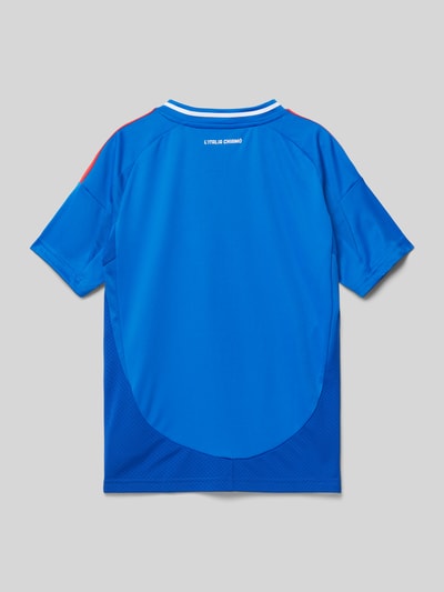 ADIDAS SPORTSWEAR T-Shirt mit Label-Print Modell 'FIG' Blau 3