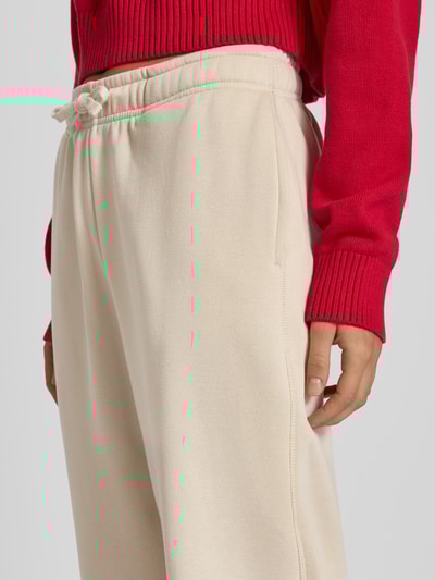 Only Comfort Fit Sweatpants mit Baumwollanteil Modell 'BEST' Ecru 3