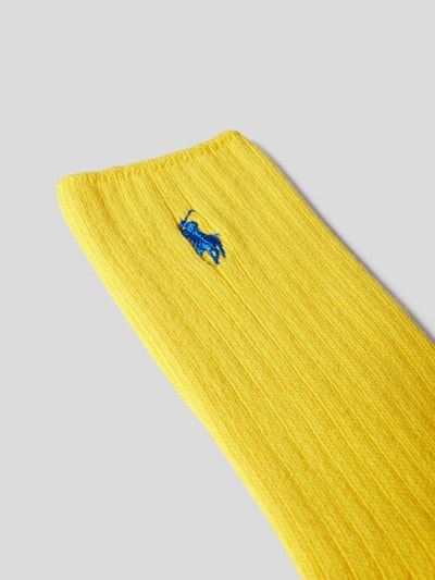 Polo Ralph Lauren Socken mit Logo-Stitching Gelb 2