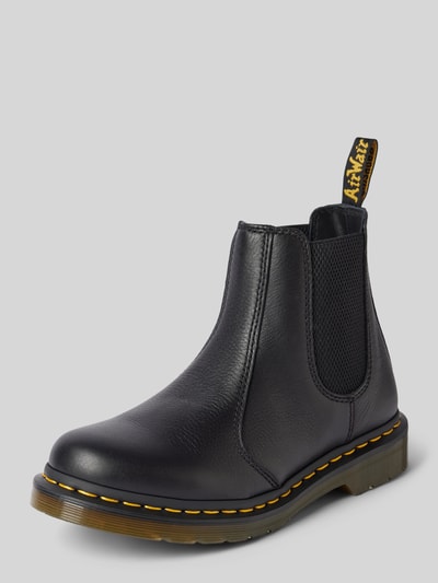 Dr. Martens Chelsea Boots aus Leder mit Ziernaht Black 1