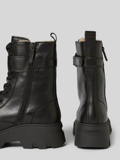 Marc O'Polo Schnürstiefel mit wärmenden Innenfutter aus Rindsnappa Black 2