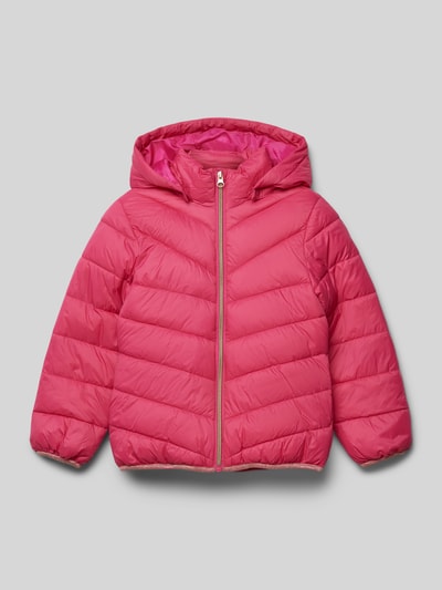 Name It Steppjacke mit Kapuze Modell 'MONAY' Pink 1