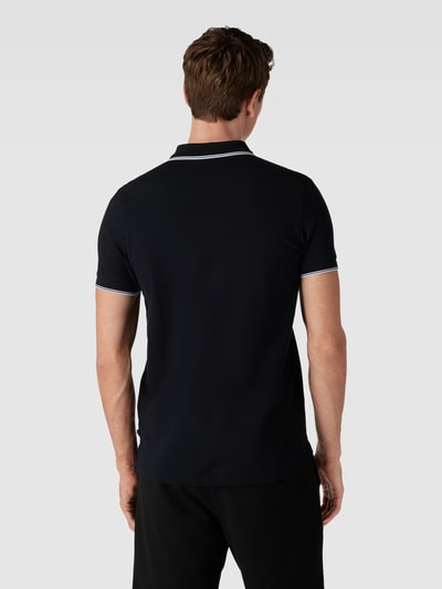 JOOP! Jeans Poloshirt mit Label-Stitching Modell 'Agnello' Black 5