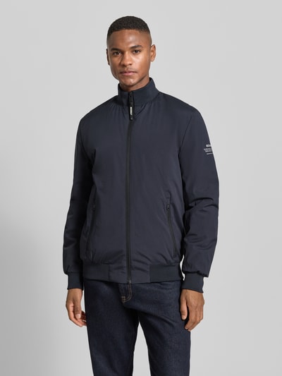 ECOALF Blouson mit Stehkragen und Reißverschluss Modell 'JAIME' Marine 4
