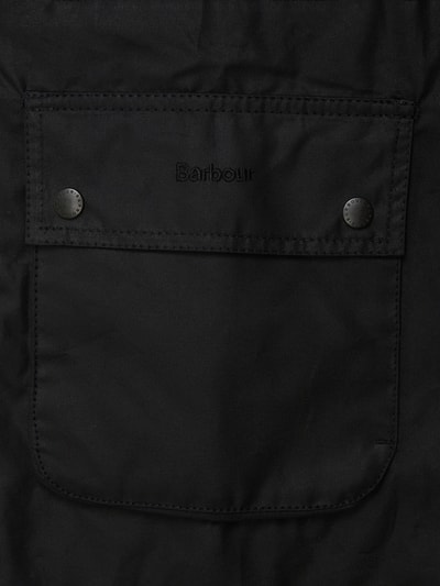 Barbour Parka aus gewachster Baumwolle Modell 'Cassley' Black 4