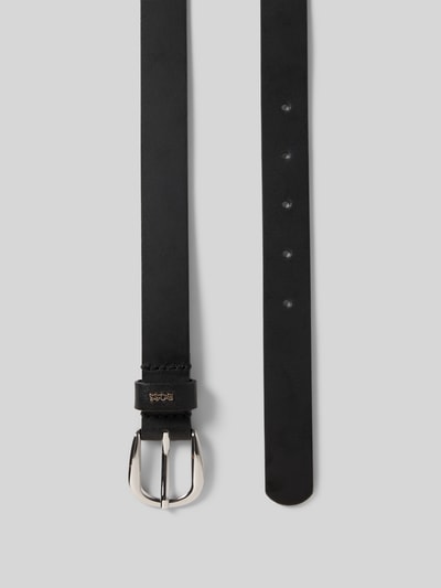 BOSS Gürtel aus echtem Rindsleder Black 3