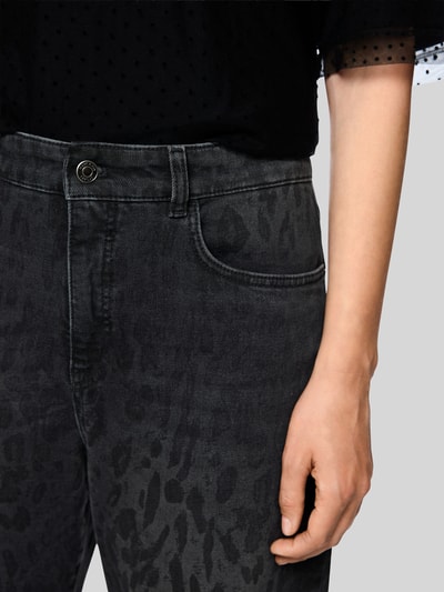 Marc Cain barrel fit jeans van katoenmix Middengrijs - 3