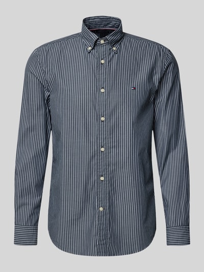 Tommy Hilfiger Regular Fit Freizeithemd aus reiner Baumwolle Black 2