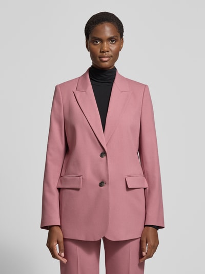 Jake*s Collection Blazer met reverskraag Rosé - 4