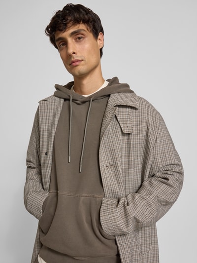 Closed Hoodie mit Känguru-Tasche Dunkelbraun 3