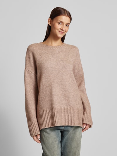 Pieces Langarm Pullover mit Seitenschlitzen Modell 'NANCY' Hazel 4