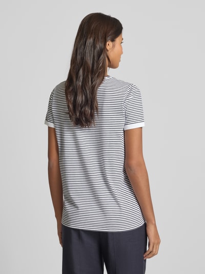 BOSS T-Shirt mit Rundhalsausschnitt Modell 'EMASA' Marine 5
