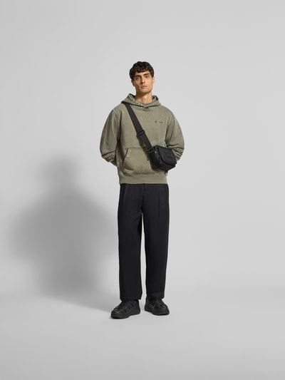 DAILY PAPER Hoodie mit Kapuze Dunkelgruen 1
