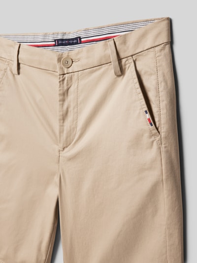 Tommy Hilfiger Teens Bermudas mit Label-Detail Beige 2