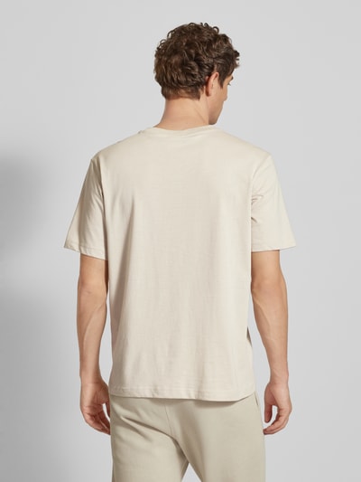 CHAMPION T-shirt met labelprint Beige - 5