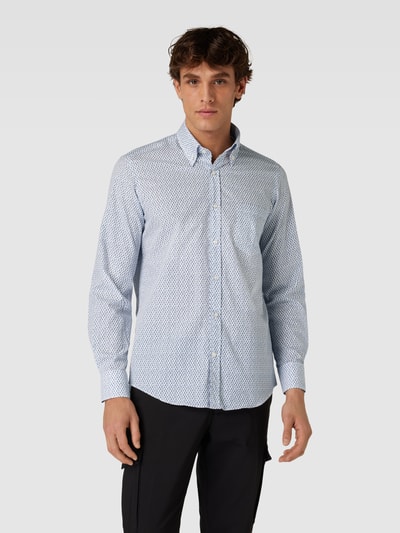 Paul & Shark Koszula casualowa o kroju slim fit z kołnierzykiem typu button down Biały 4