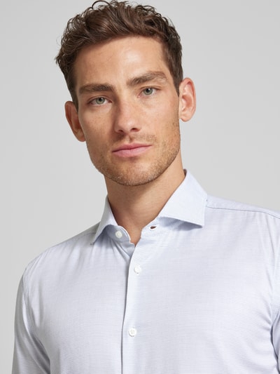 BOSS Slim Fit Business-Hemd mit Haifischkragen Weiss 3