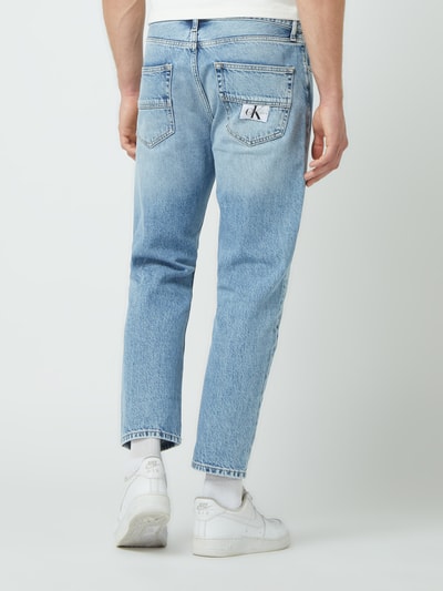 Calvin Klein Jeans Jeansy o kroju dad fit z bawełny  Jeansowy niebieski 5