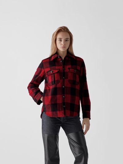 Zadig & Voltaire Hemdjacke mit Vichy-Karo Schwarz 4