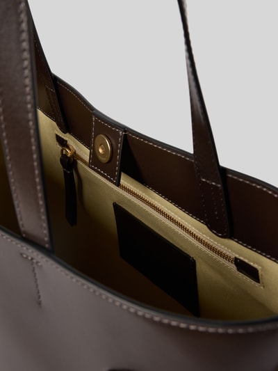 Marc O'Polo Shopper aus echtem Rindsleder Dunkelbraun 5